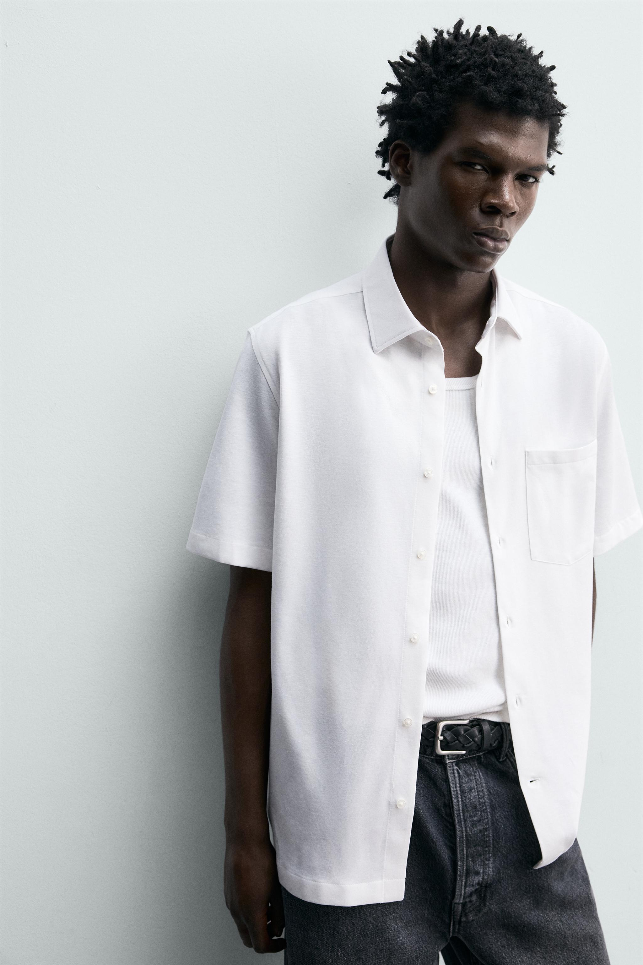 CHEMISE REGULAR FIT STRUCTURÉE
